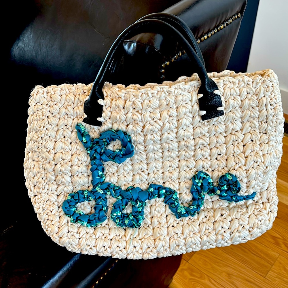Lorenza Gangdaglia handmade woven bag